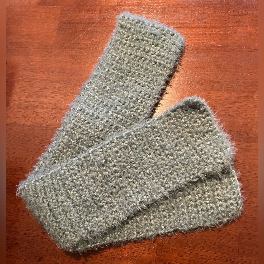 Handmade crochet scarf